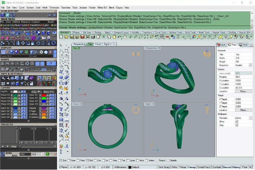 Matrix 9-Յուրաքանչյուր գործիքի, հրամանի, խորացված բացատրություն(S)