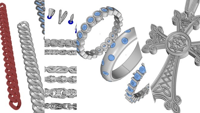 Զարդերի առավել բարդ դետալավորման բացատրություն, աշխատանքային ֆայլերի տրամադրում(P)