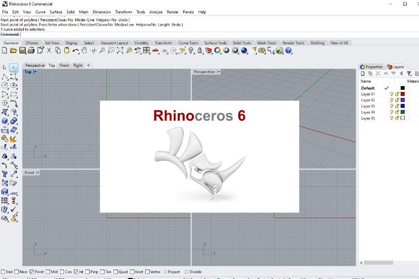 Rhino 6-Յուրաքանչյուր գործիքի, հրամանի մանրամասն բացատրություն(S)