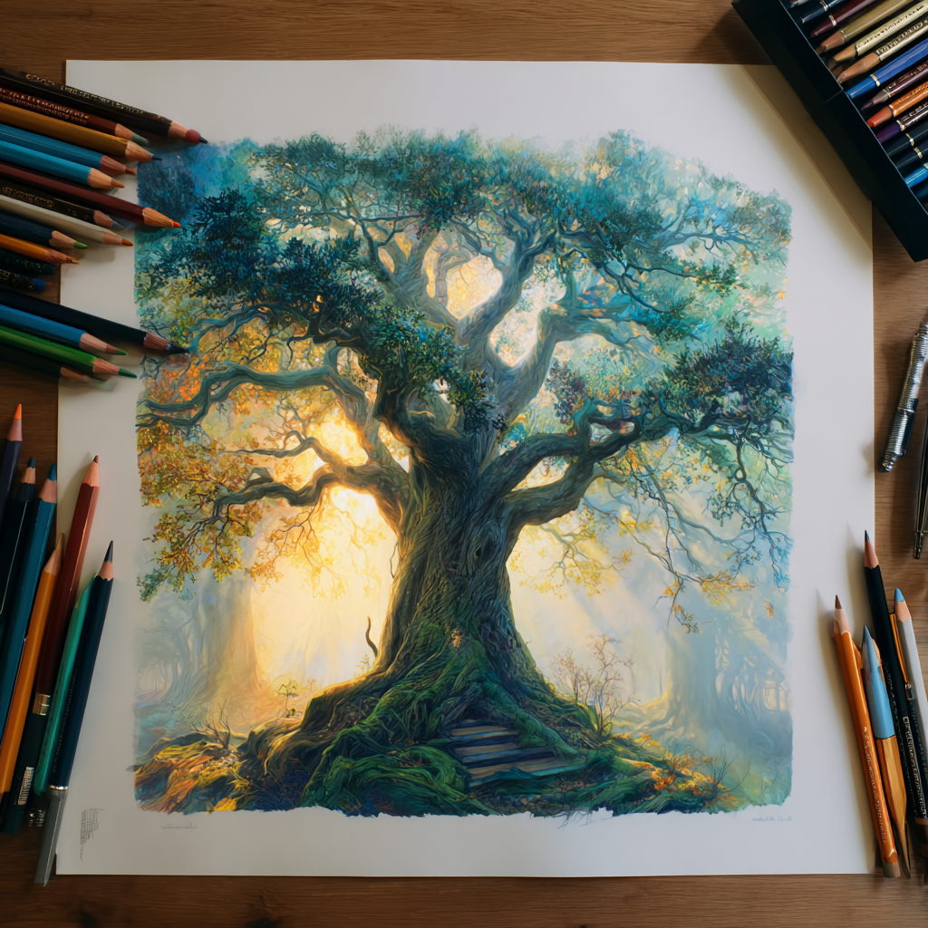 Atelier de NeuroGrafica NeuroArbore "Arborele Impacarii"