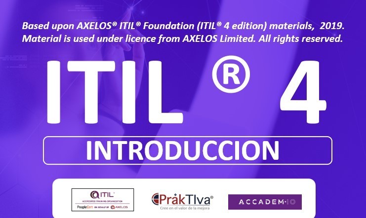 Curso Introducción a los Fundamentos de ITIL 4