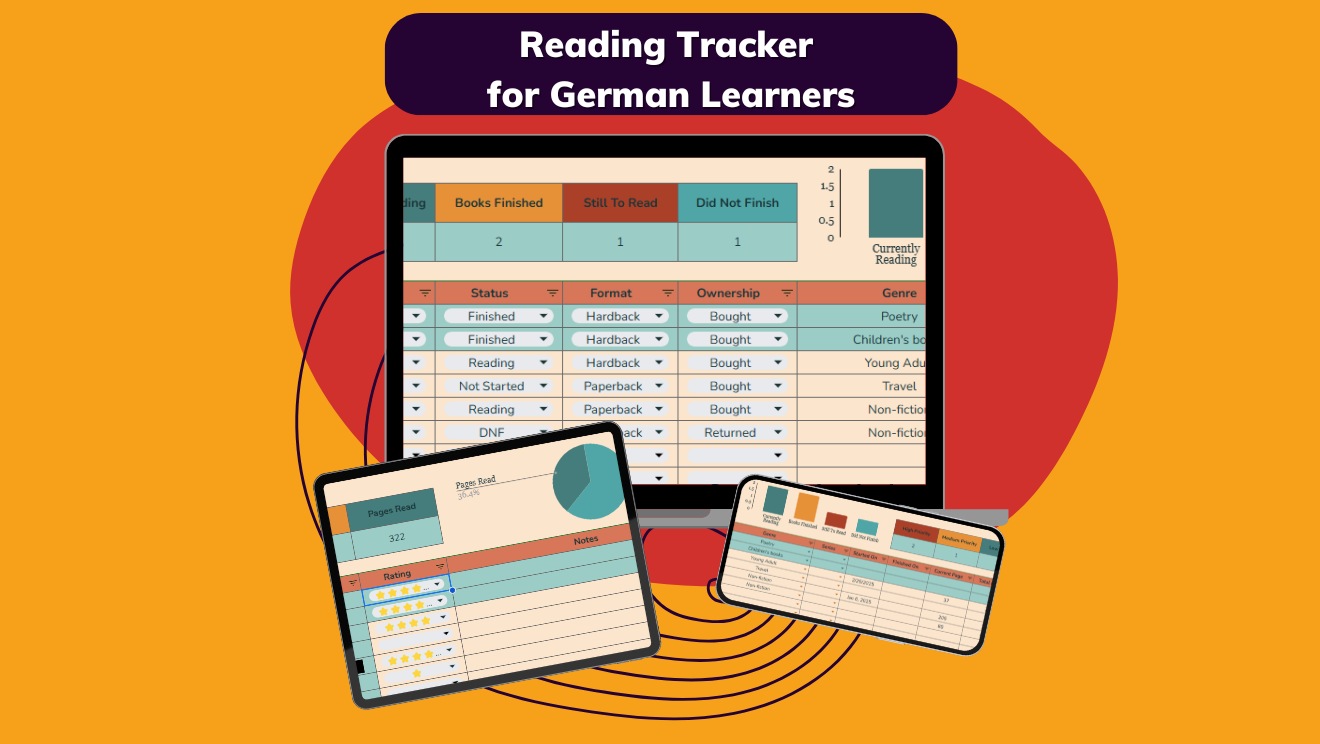 Reading Tracker for German Learners