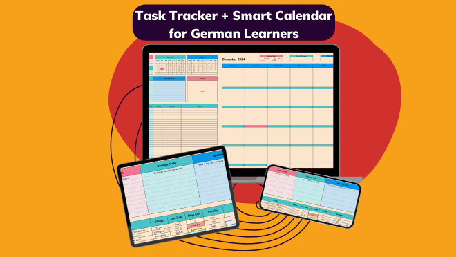 Task Tracker & Smart Calendar for German Learners
