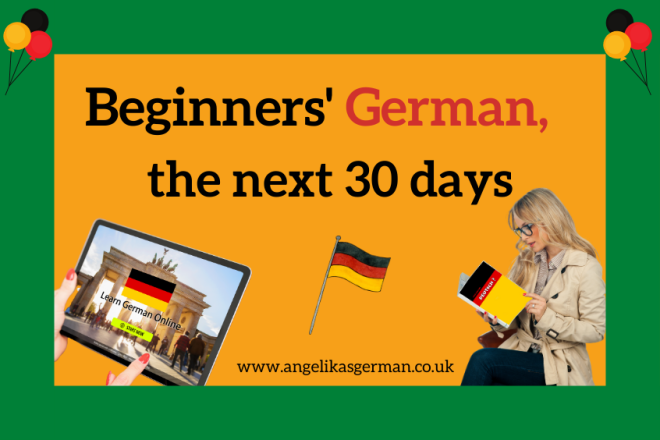 Beginners' German - the next 30 days