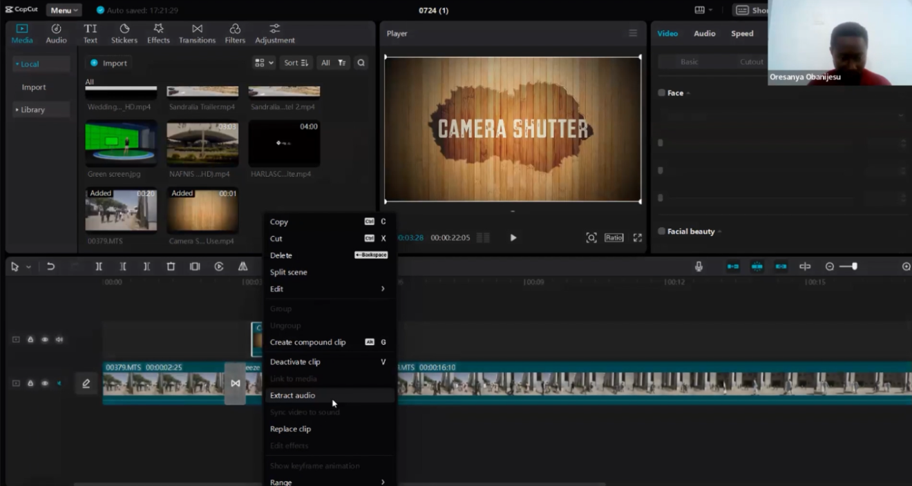 Video Editing with CapCut