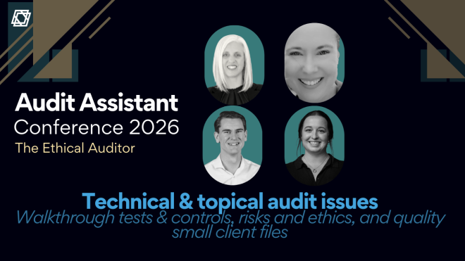 2. Technical and topical audit issues - Conference 2026
