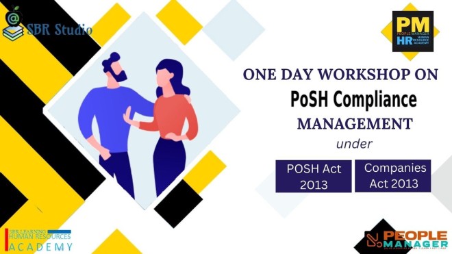 POSH COMPLIANCE MANAGEMENT WORKSHOP