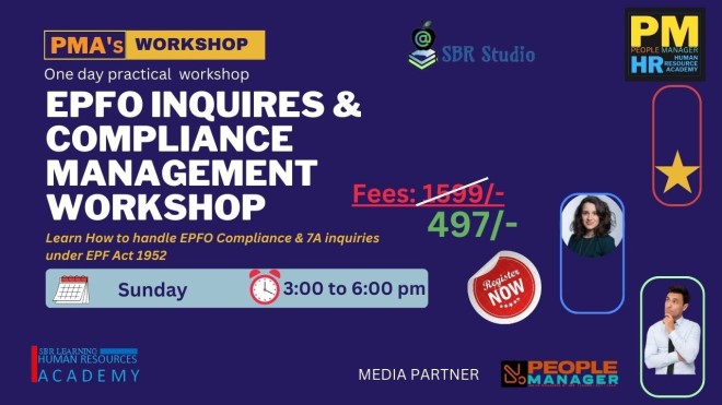 EPFO INQUIRIES & COMPLIANCE MGMT WORKSHOP