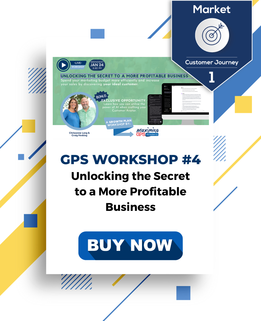 GPS Workshop #4: Unlocking the Secret to a More Profitable Business