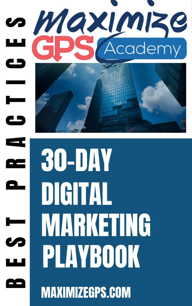 30 Day Digital Marketing Playbook