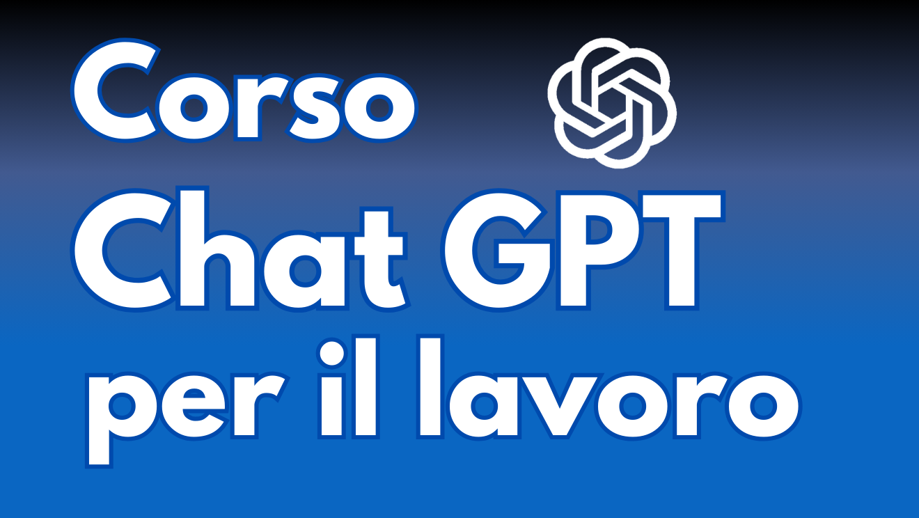 Corso ChatGPT per il lavoro quotidiano