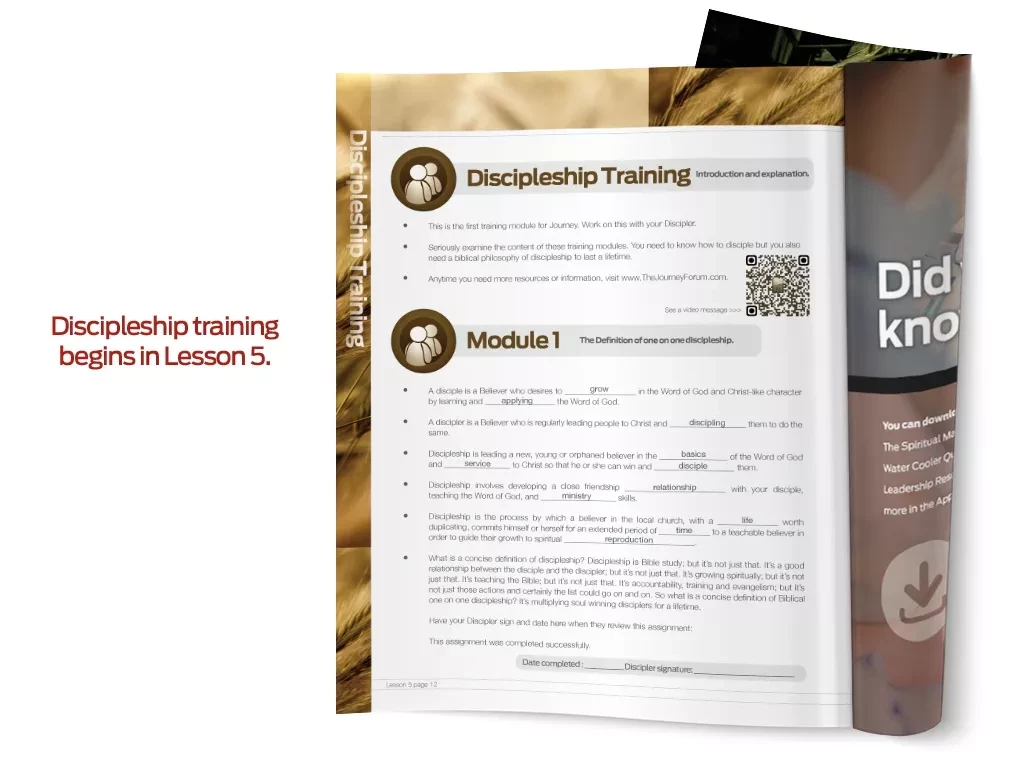 Journey Discipleship Book