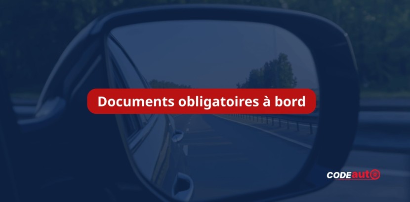 Documents obligatoires à bord