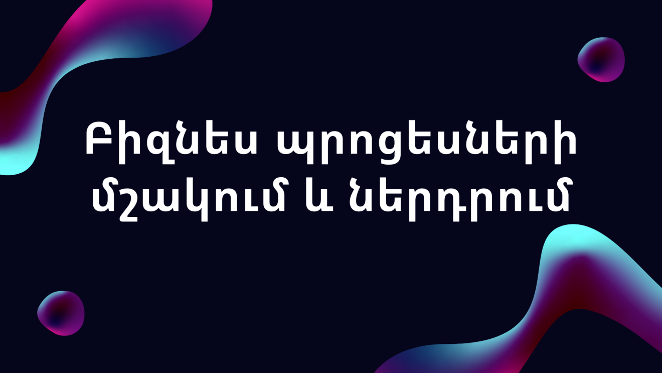 Բիզնես պրոցեսների մշակում և ներդրում