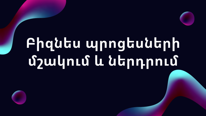 Բիզնես պրոցեսների մշակում և ներդրում