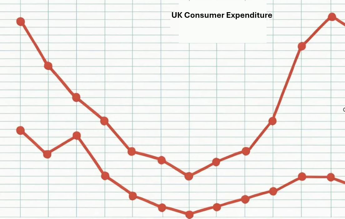 UKVI IELTS in an Instant - Academic Writing Task 1 - UK Consumer Expenditure on household groceries and other items