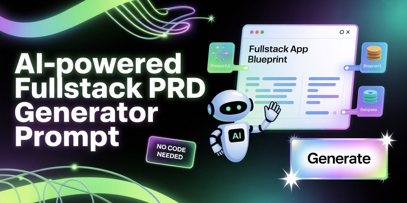 AI-Powered Fullstack PRD Generator Prompt