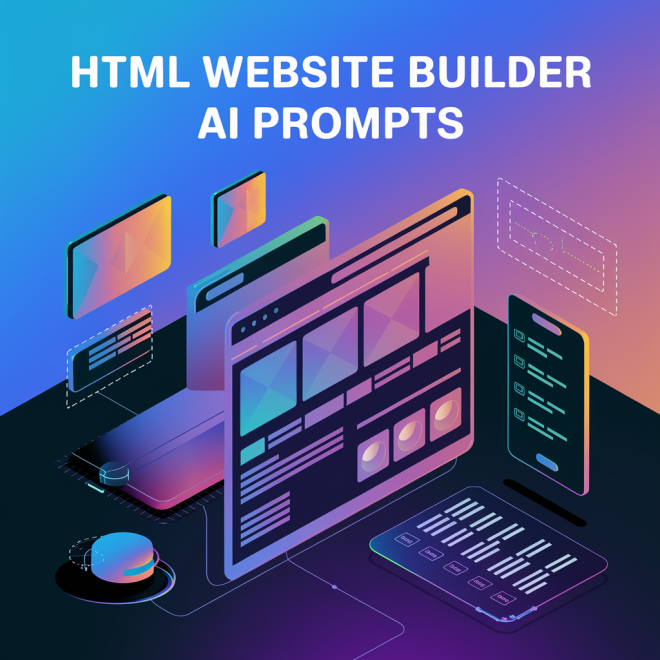 HTML Website Builder AI Prompt