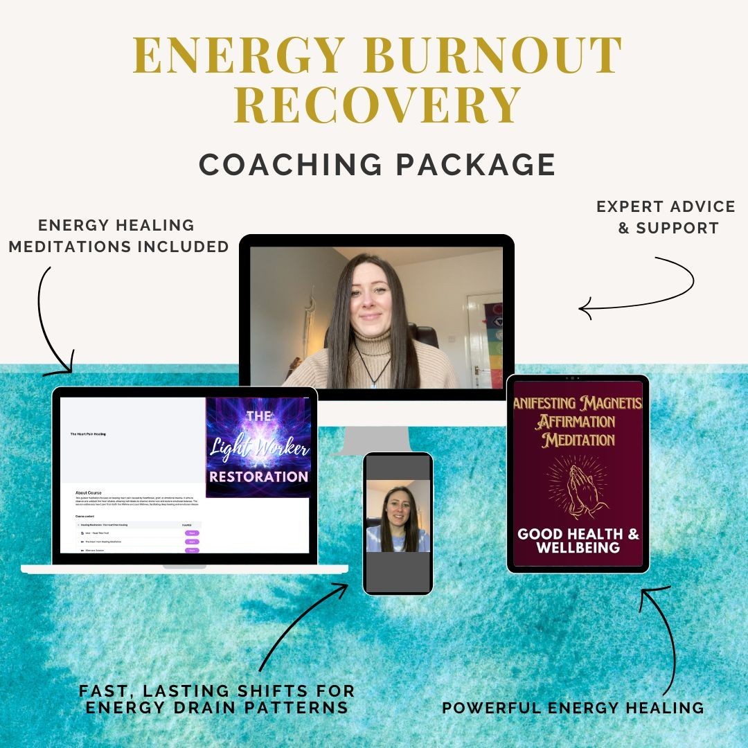 Energy Burnout Recovery Coaching Package (8 x sessions)