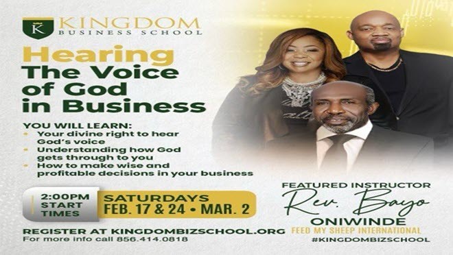 Hearing the Voice of God in Business