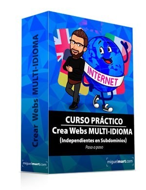 Curso Práctico Crea Webs MULTI-IDIOMA INDEPENDIENTES