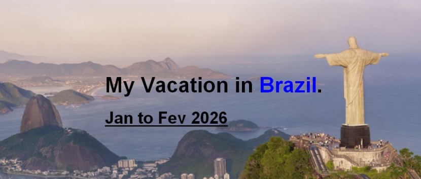 My vacation in Brazil 2026