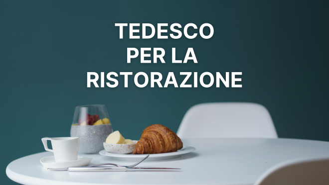 Tedesco per la Ristorazione