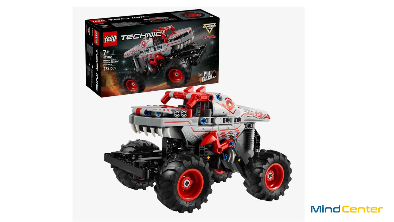 LEGO® Monster Jam™ ThunderROARus™ Pull-Back