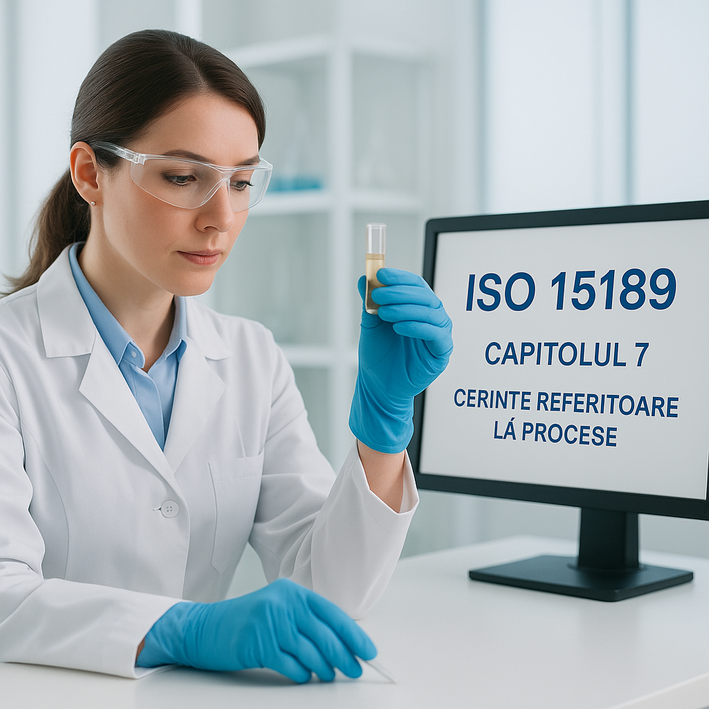 ISO 15189 -capitolul 7 - Cerinte referitoare la procese, 31.01.2026