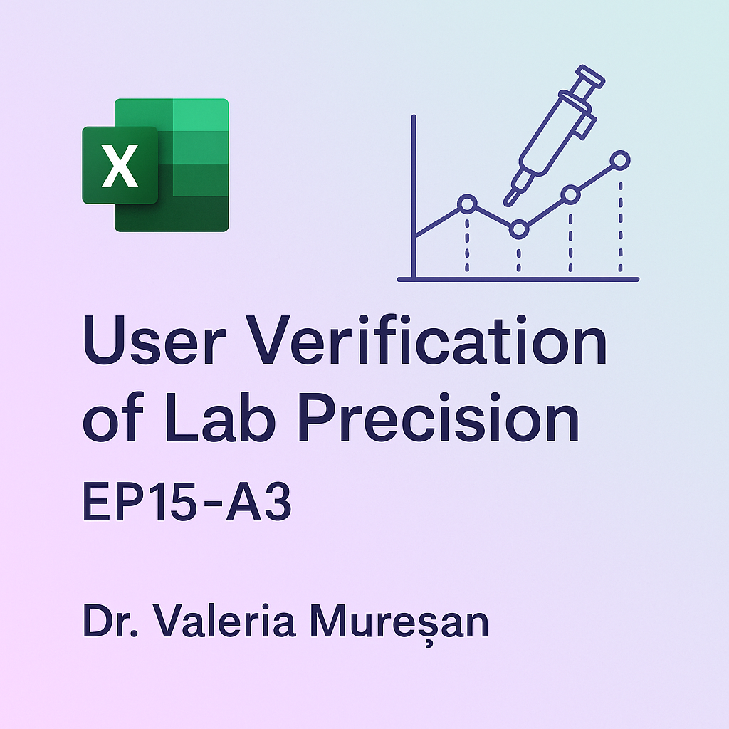 English file - User verification of precision according to EP15-A3, 5X5 measurements, for 2 or 3 levels of control