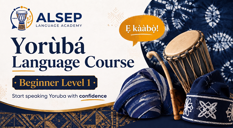 Yoruba Beginner Level 1 Class