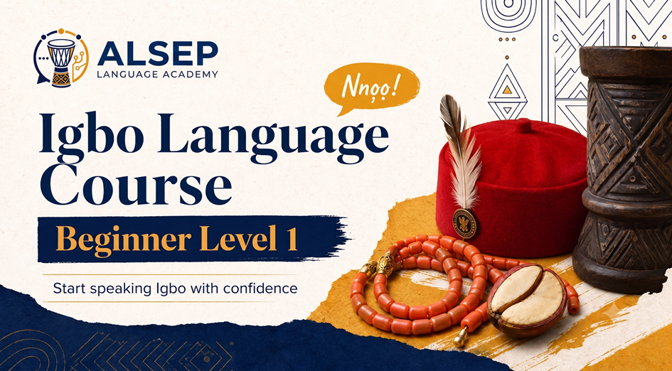 Igbo Beginner Level 1 Class