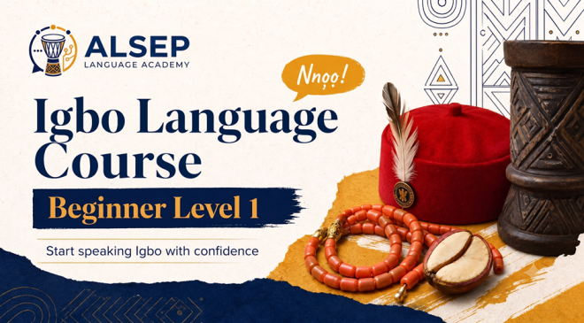 Igbo Beginner Level 1 Class