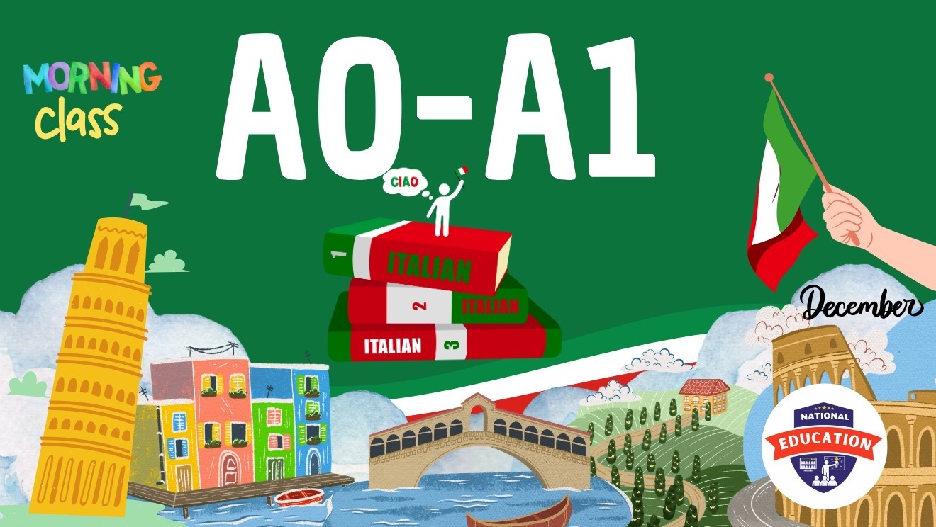 Italian A0-A1 Language Learning - Morning Dec 2024