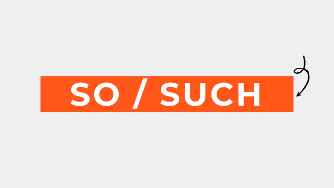 So / Such
