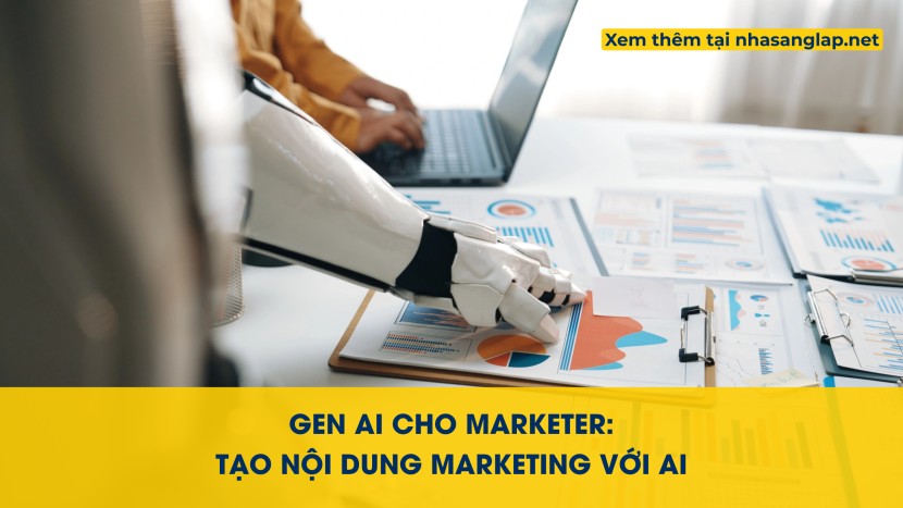 Gen AI cho Marketer: Tạo Prompt làm Content Marketing với AI
