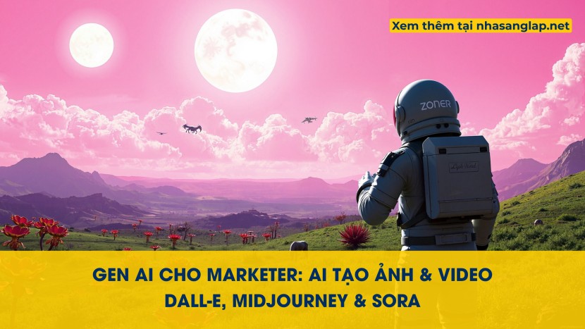 Gen AI cho Marketer: AI Tạo Ảnh & Video DALL-E, Midjourney & Sora