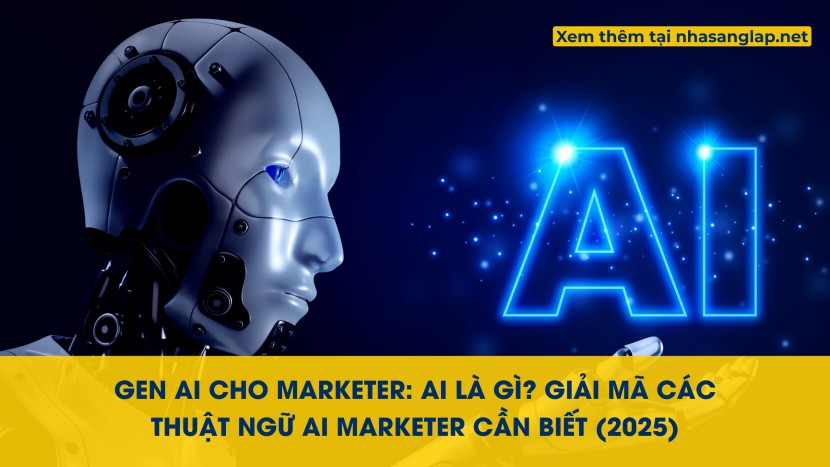Gen AI cho Marketer: AI là gì? Giải Mã Các Thuật Ngữ AI Marketer Cần Biết (2025)