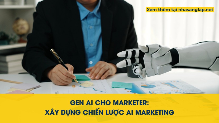 Gen AI cho Marketer: Xây Dựng Chiến Lược AI Marketing