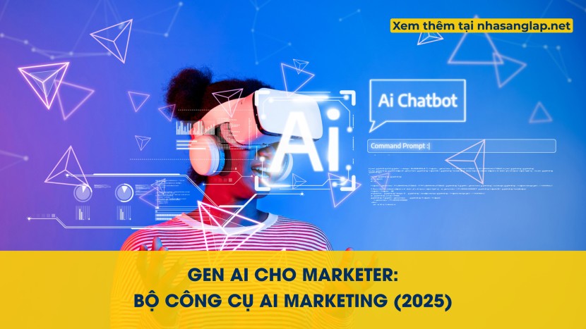 Gen AI cho Marketer: Bộ công cụ AI Marketing (2025)