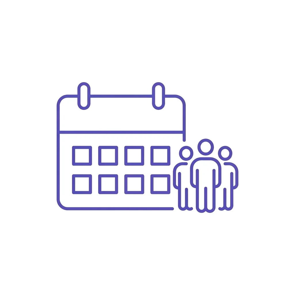 Book and people icon