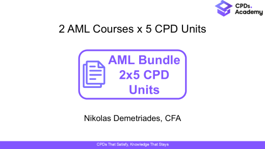 AML Bundle: 2 Courses x 5 CPD Units