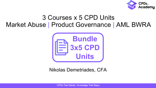 Bundle: 3 Courses x 5 CPD Units
