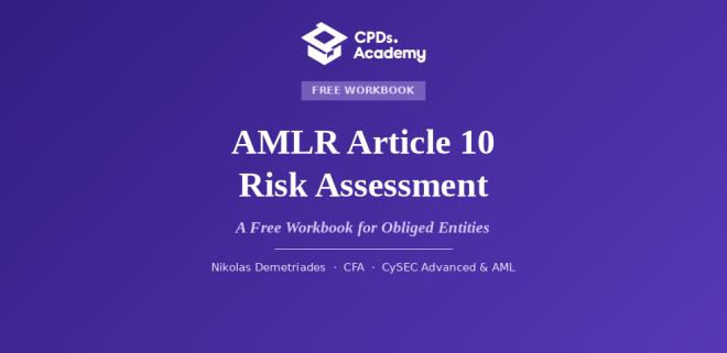 AMLR Article 10 Business-Wide Risk Assessment Workbook