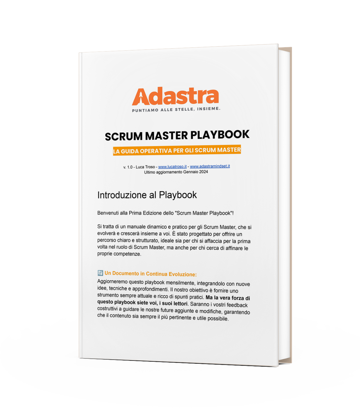 Scrum Master Playbook: la guida operativa per gli Scrum Master