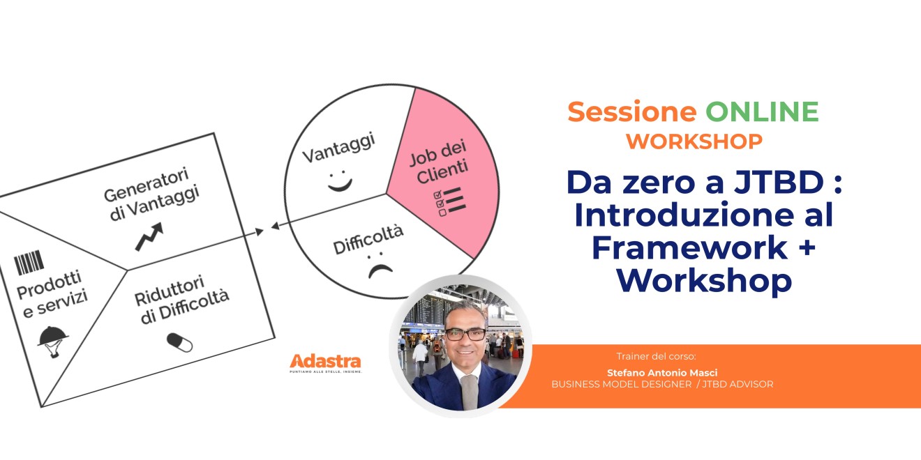 Da zero a JTBD : Introduzione al Framework + Workshop