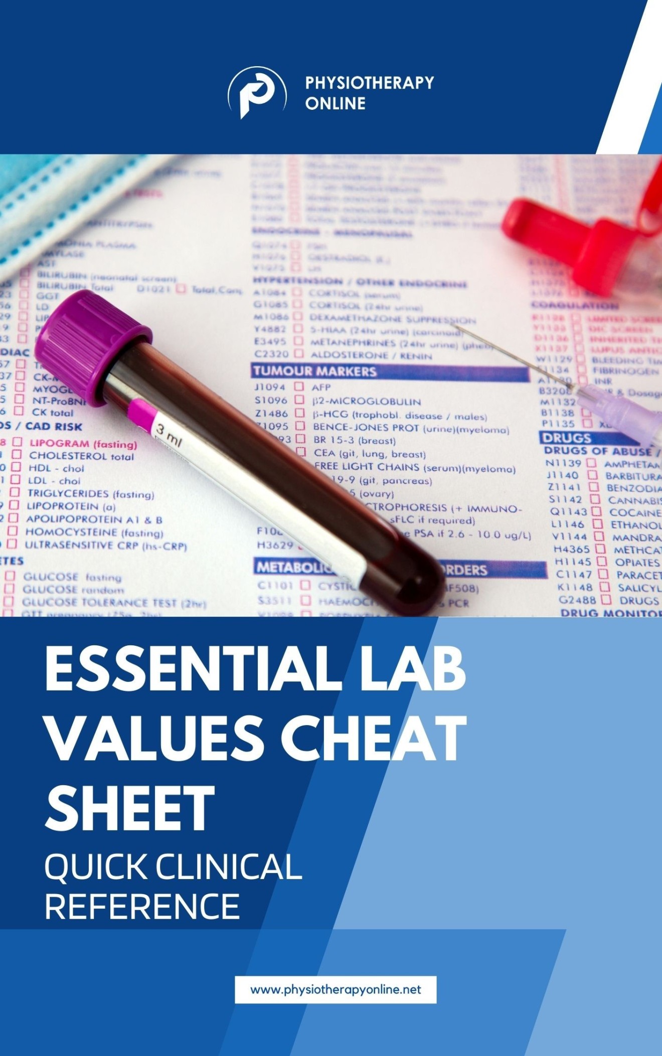 Essential Lab Values Cheat Sheet PDF Download