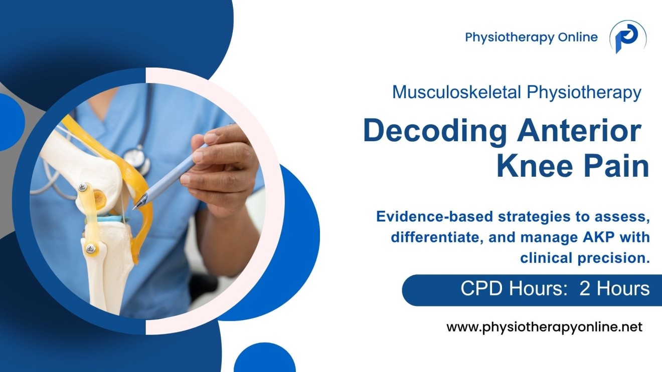 Text course: Preventing and Treating Anterior Knee Pain - Clinical Anatomy, Diagnosis, Management & Evidence based practice