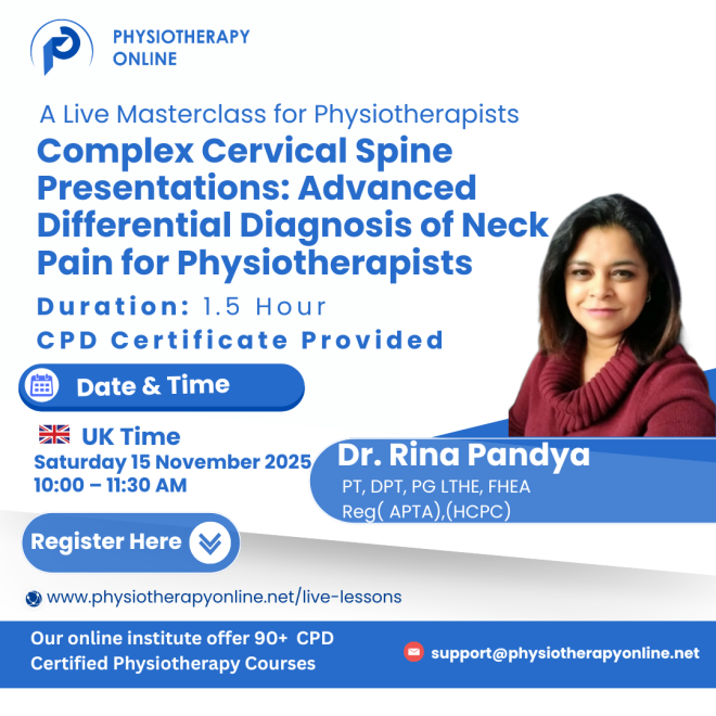 Advanced Differential Diagnosis of Neck Pain for Physiotherapists