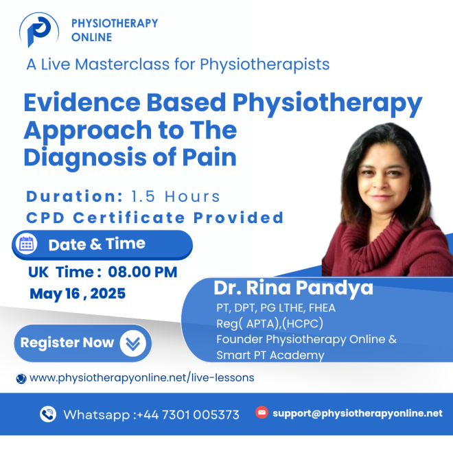 Physiotherapy Approach to Differential Diagnosis of Pain